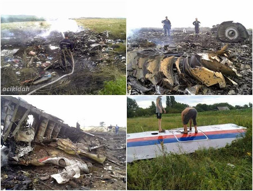 Terkini : Pesawat Malaysia Airlines (MAS) Terhempas Di Ukraine