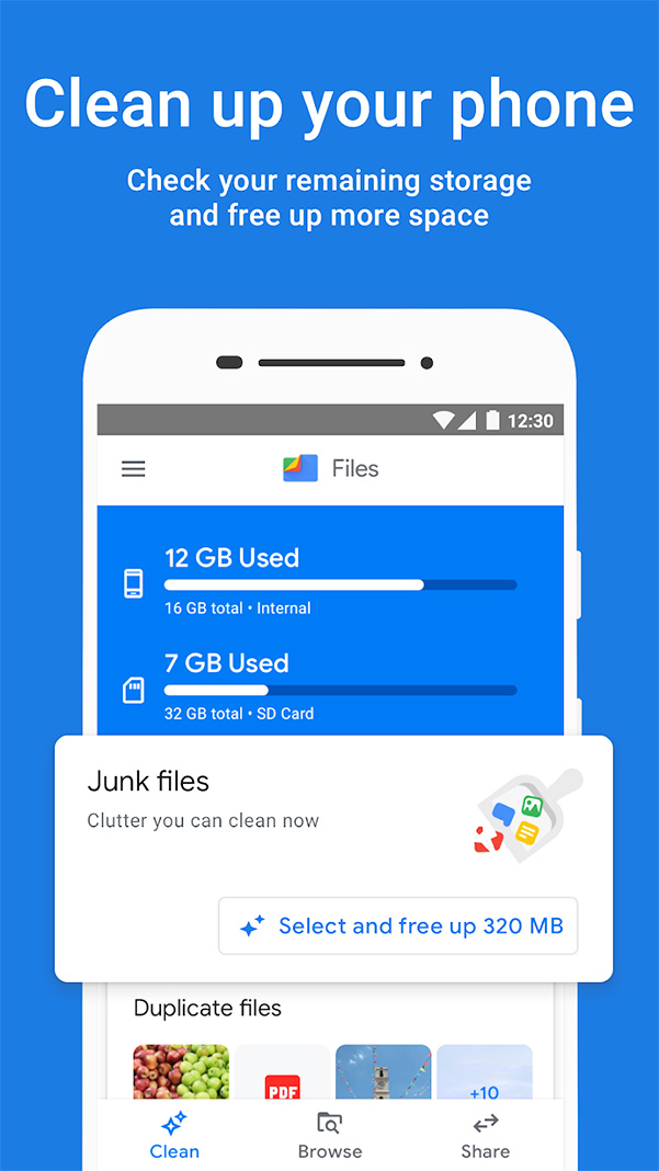 Files của Google - quản lý file của bạn trên điện thoại a2