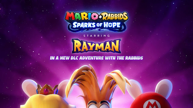 mario + rabbids sparks of hope rayman dlc character ubisoft forward event september 2022