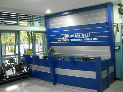 Furniture Interior Front Desk Dan Backdrop Untuk Ruang Lobby + Furniture Semarang