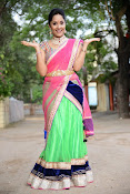 Anasuya photos in half saree-thumbnail-25