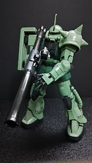 ガンプラ製作　RG MS-06F ZAKUⅡ量産型ザク