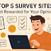 Top 5 Survey Sites That Reward You for Sharing Your Opinion