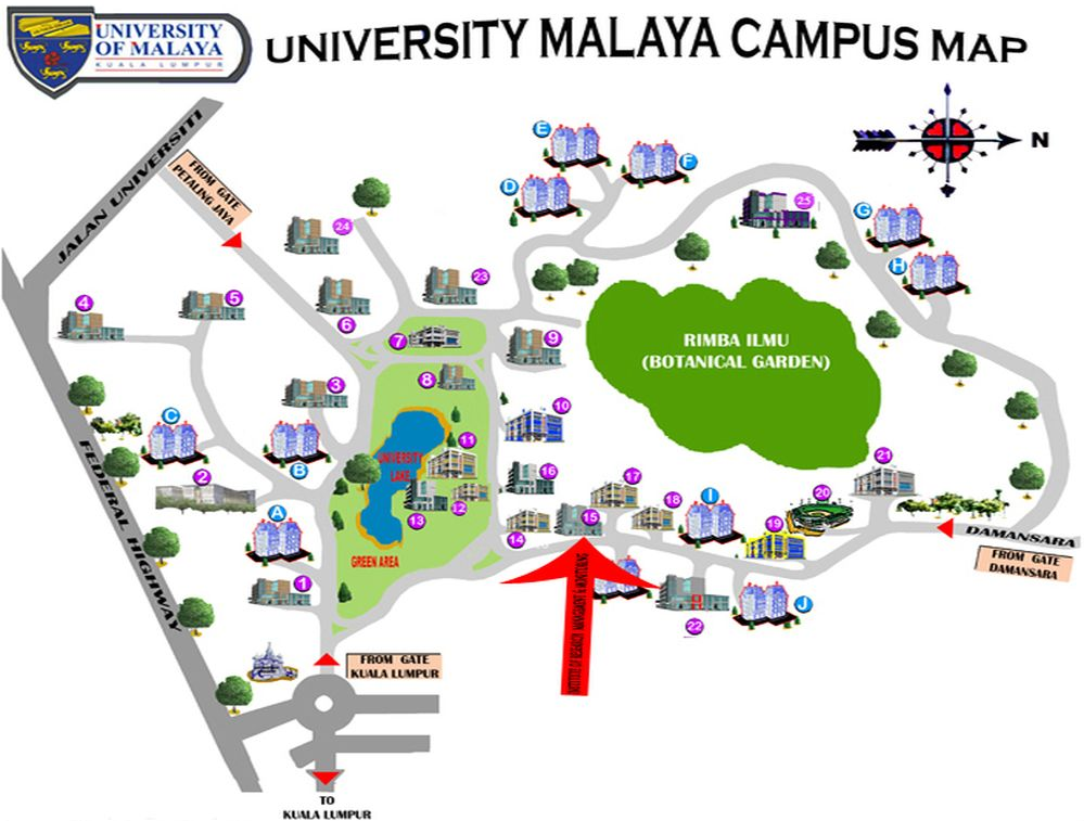 University Of Malaya Map Workshop On Atmospheric Chemistry And Climate Change In Asia Waccca 2014