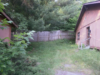 Fence by LTC Dorm 6 (which is now not in use)