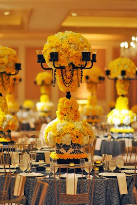 Candelabra Centerpieces