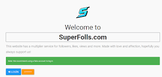Superfolls com || Get Followers and likes Instagram with superfools com
