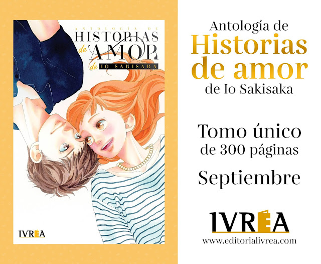 Ivrea licencia Antología de historias de amor de Io Sakisaka.