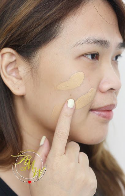 a photo on how to use L'Oreal Infallible Pro-Matte 24HR Foundation