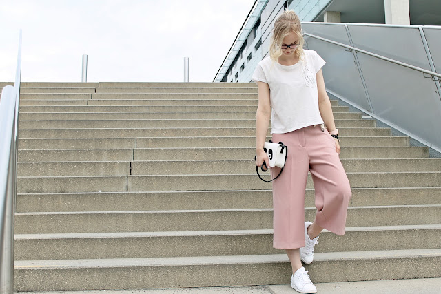 casual culottes style