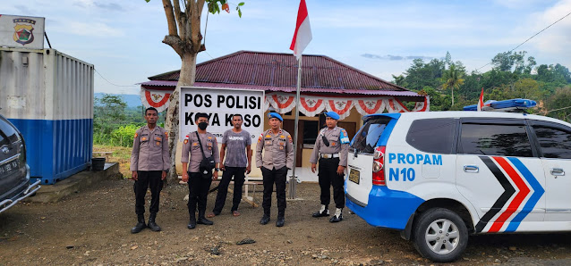 Polresta Jayapura Kota Kunjungi Pos Polisi di Holtekamp dan Koya Koso