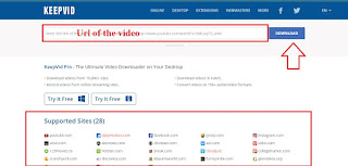 Download facebook, youtube videos wihtout using software