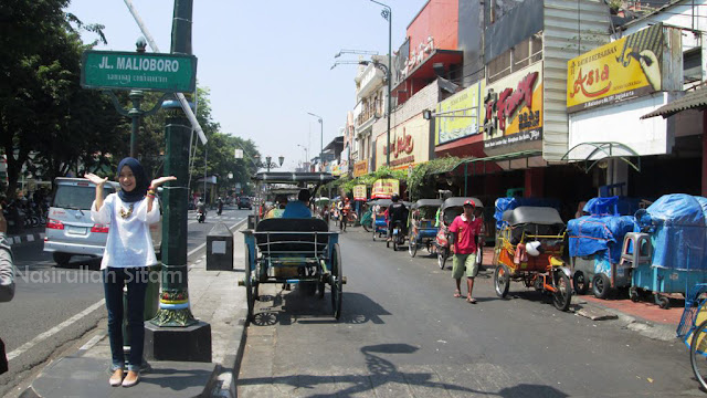 Plang Jalan Malioboro, Yogyakarta