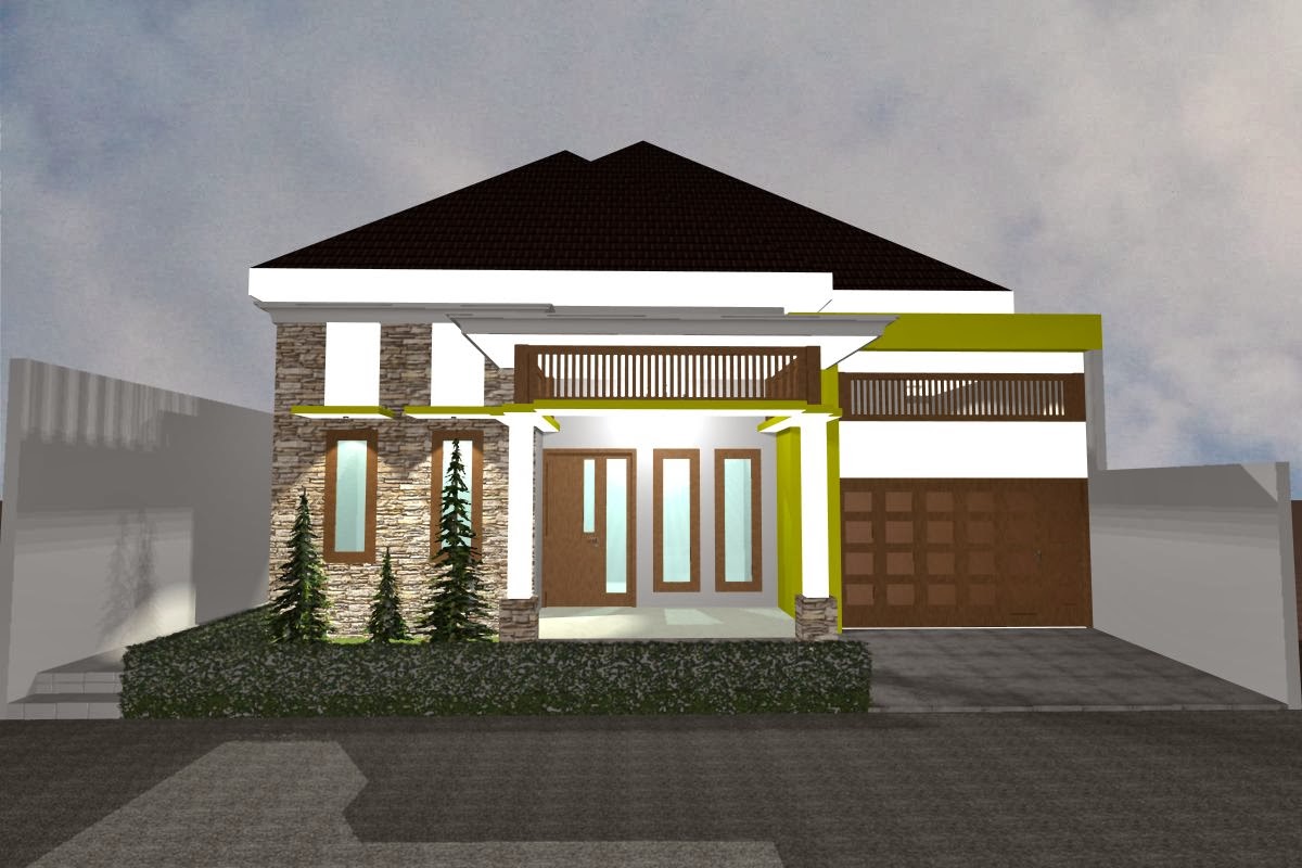 Desain Rumah Mr Kristiono Madiun Februari 2014 Desain Rumah Murah