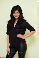 Shruti Haasan Looks Stunning trendy cool in Black relaxed Shirt and Tight Leather Pants ~ .com Exclusive Pics 019.jpg