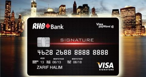 48 SMART: RHB Signature Credit Card Unlimited 5% Cash Back