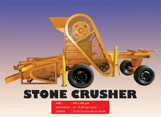 mesin stone crusher portable
