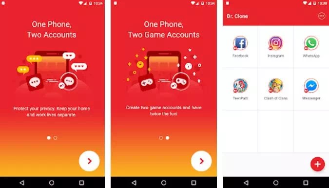 6 Aplikasi clone terbaik Android Untuk Menjalankan Banyak Akun