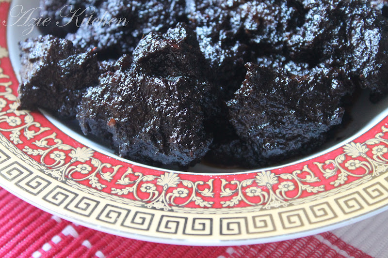 Daging Masak Hitam - Azie Kitchen