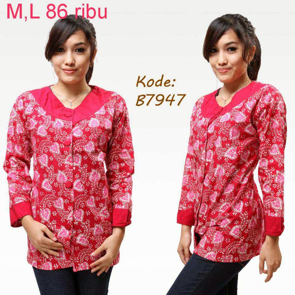 Contoh Model Baju Batik Untuk Kerja Model Baju Batik