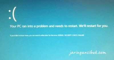 Blue Screen Error