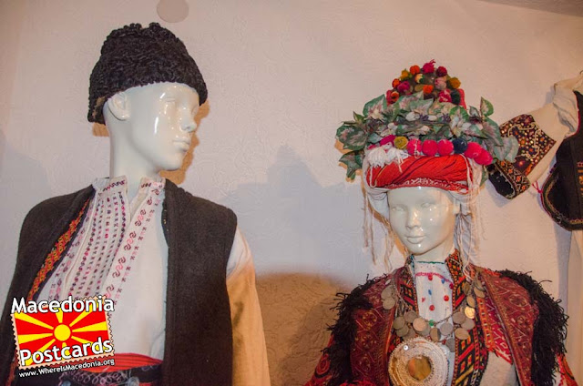 Folk costume - Ethnological museum - village Podmocani, Municipality of Resen