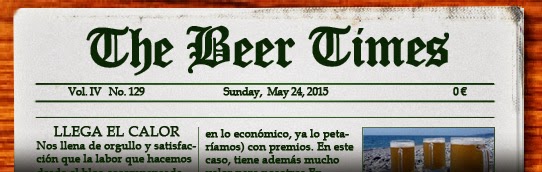 Dominical de noticas sobre cerveza. Pulsa aquí si no te carga para leer el periódico