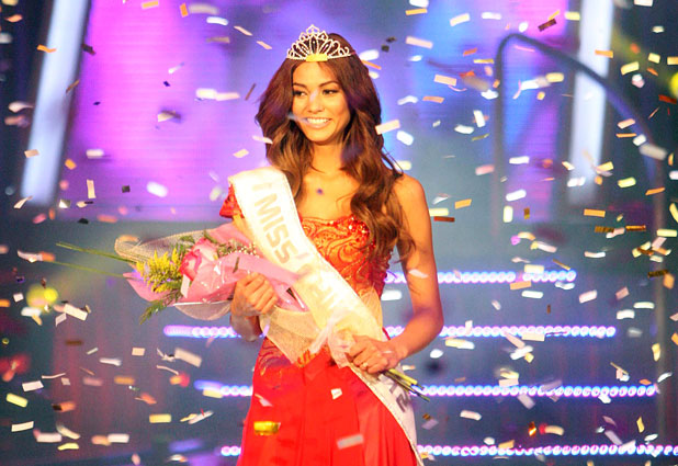 Miss Mundo World Chile 2012 winner Camila Recabarren