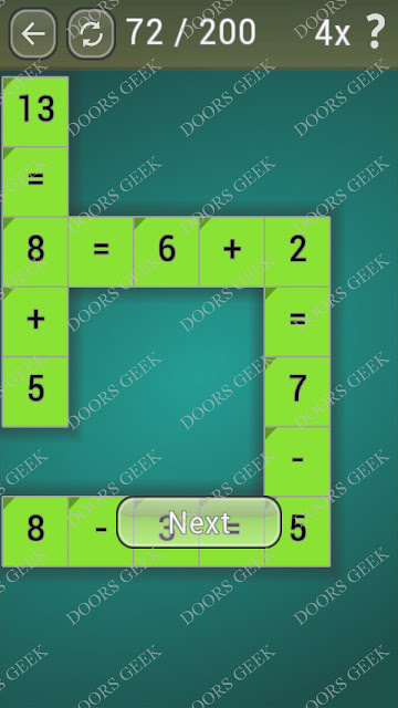 Math Games [Beginner] Level 72 answers, cheats, solution, walkthrough for android