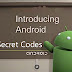 Android Secret Codes