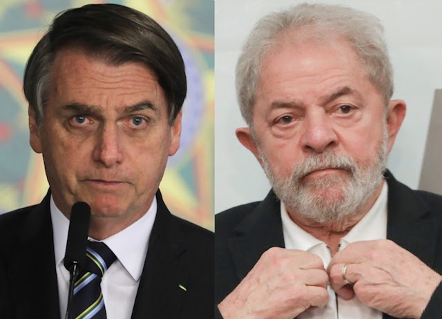 XP/Ipespe mostra estabilidade: Lula aparece com 44% e Bolsonaro, 31%