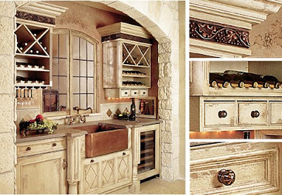 French Country Kitchen Cabinets