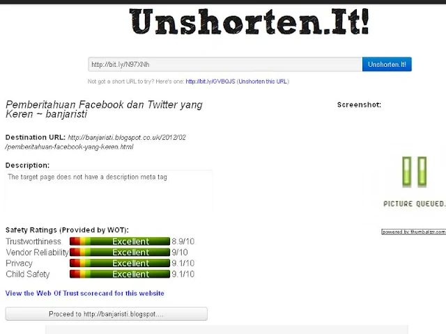 Mengetahui URL Asli dari URL Shortening