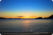 Do you have anything romantic planned this weekend? (beach sunset on st john img )