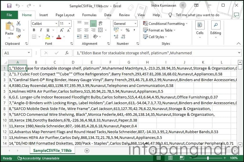 Cara Mengatasi File CSV yang Berantakan di Excel