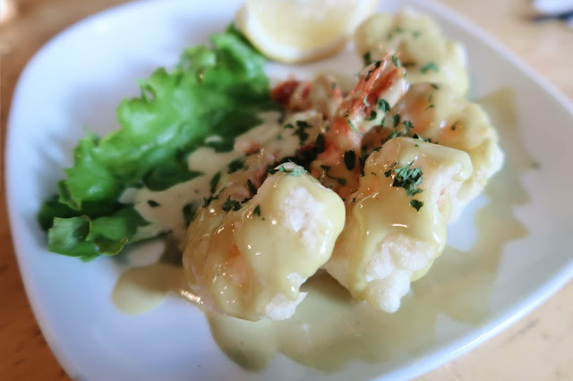 Shrimp Tempura with Wasabi Mayo @ Sushi Bistro, Banff