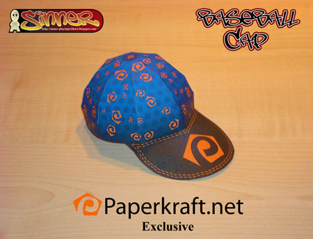 Make Your Own Paperkraft.net Baseball Cap