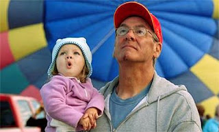 child at balloon fest