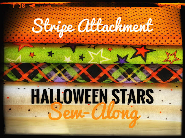 Halloween Stars Sew-Along by Thistle Thicket Studio. www.thistlethicketstudio.com