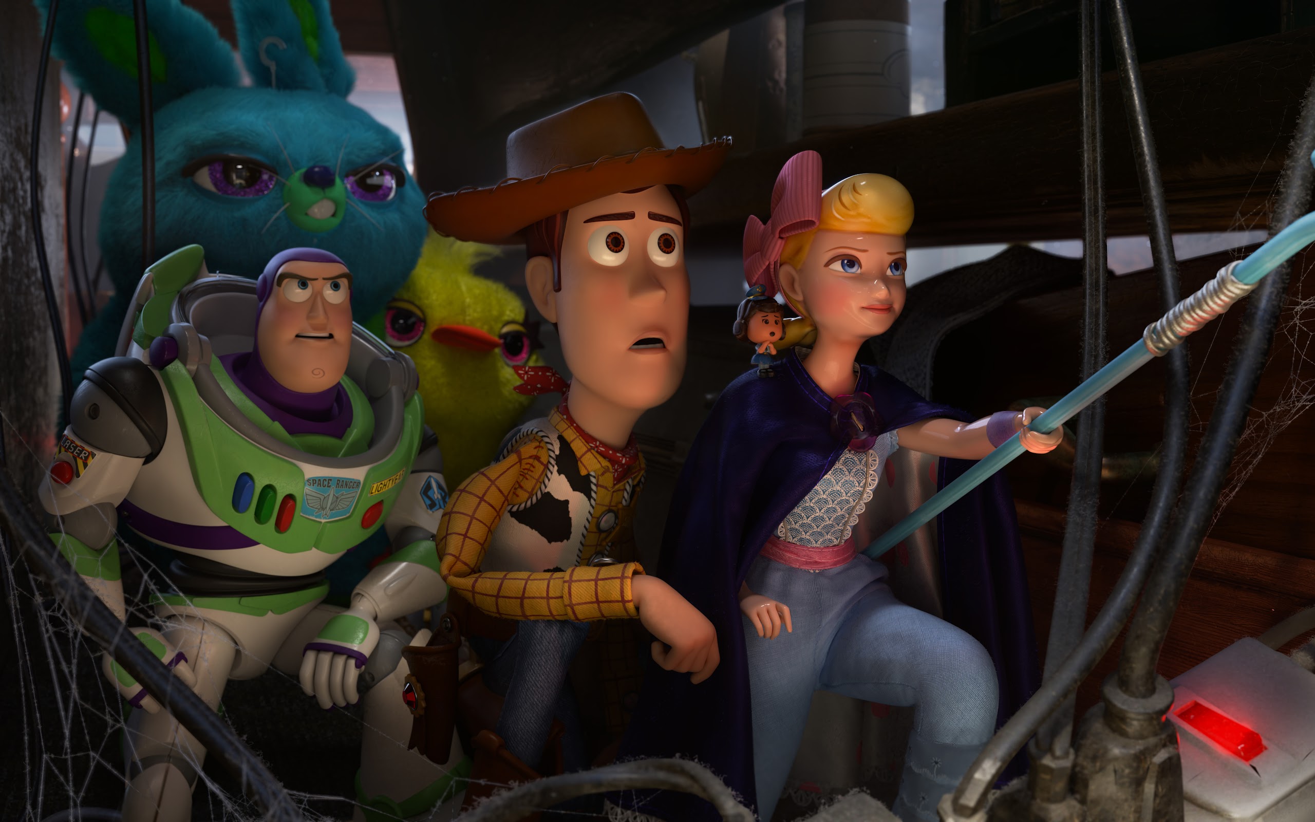 Toy Story 4, Woody, Bo Peep, Buzz Lightyear, Bunny, Ducky, 8K, #34