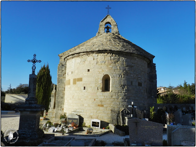 LE PEGUE (26) - Chapelle romane Sainte-Anne