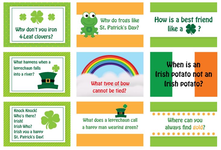St Patrick's Day Irish Jokes, Limericks, Riddles, One 