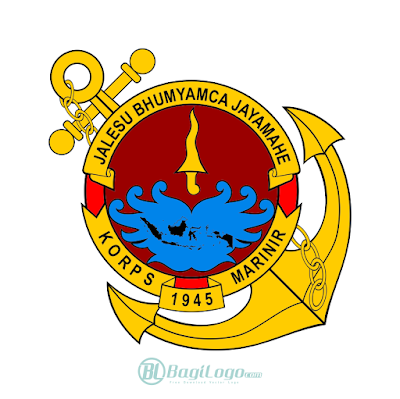 Korps Marinir Indonesia Logo Vector