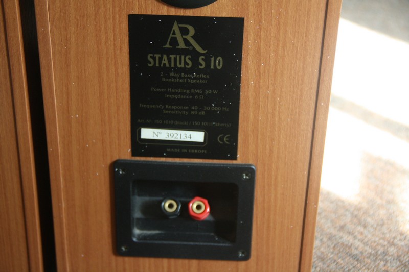 Audio2nd: Acoustic Research Status S10 (SOLD)