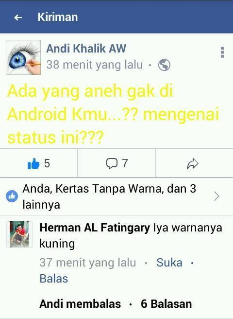 Cara membuat Status, Komentar, Chat di Facebook Menjadi ...