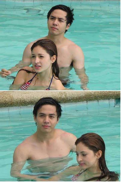 Coleen Garcia Sexy Bikini with a Very LUCKY Guy