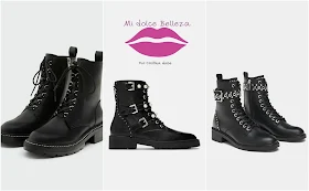 collage botas moteras midolcebelleza