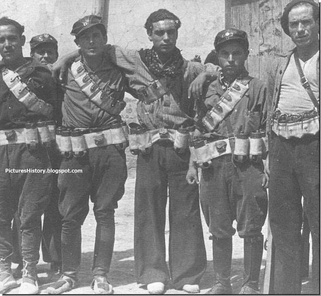 Franco soldiers spanish civil war