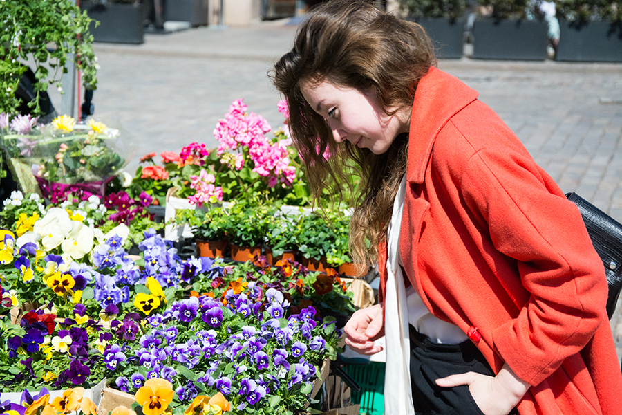 Блог Marina Sokalski (Марины Сокальски) : цветочный рынок в Хельсинки