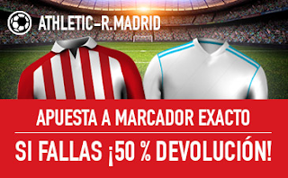 sportium promocion Athletic vs Real Madrid 2 diciembre